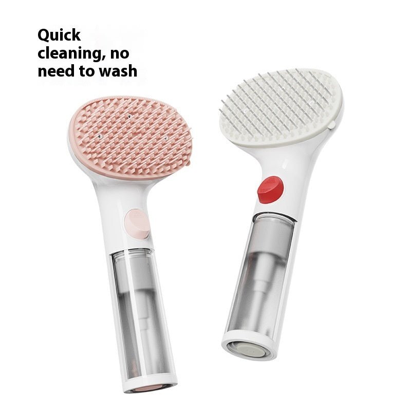 3 in 1 Pet Steam Brush – Groom & Massage - RM