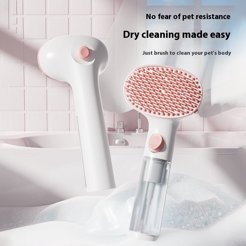 3 in 1 Pet Steam Brush – Groom & Massage - RM