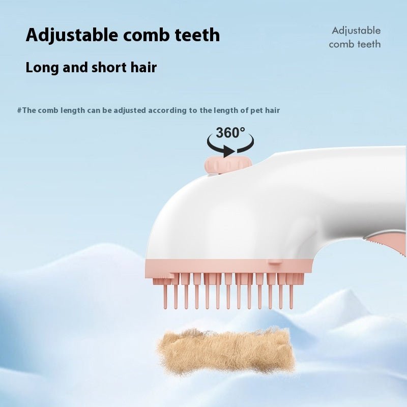 3 in 1 Pet Steam Brush – Groom & Massage - RM