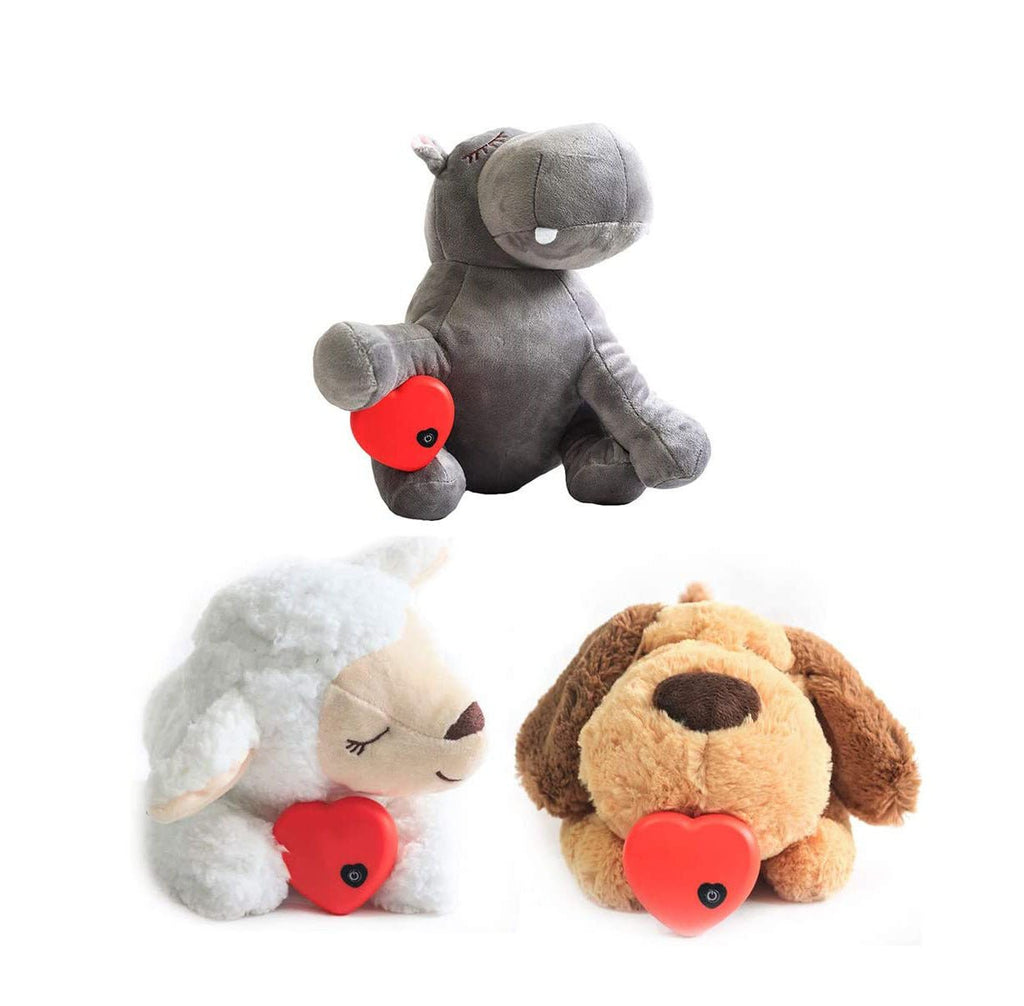Accompanying Sleep Toy Dog Interactive Heartbeat Plush Toy - RM