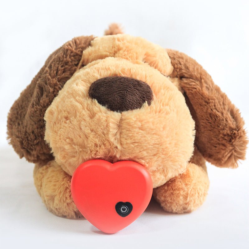 Accompanying Sleep Toy Dog Interactive Heartbeat Plush Toy - RM