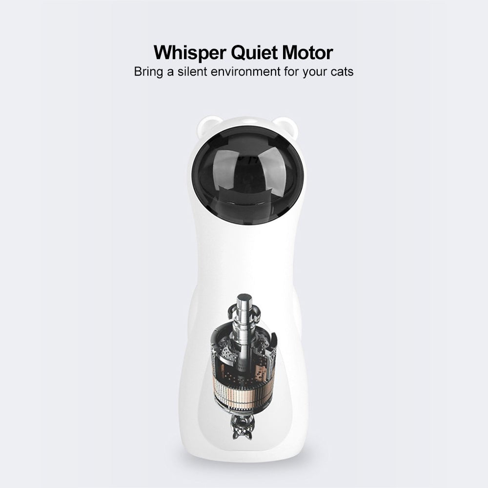 Automatic Laser Cat Toy Bear Laser Cat Toy LED Red Laser Cat Cat Toy - RM