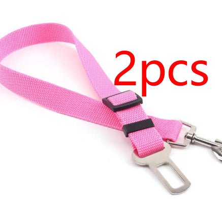 Car Safety Belt For Pet - Adjustable Travel Leash - RM