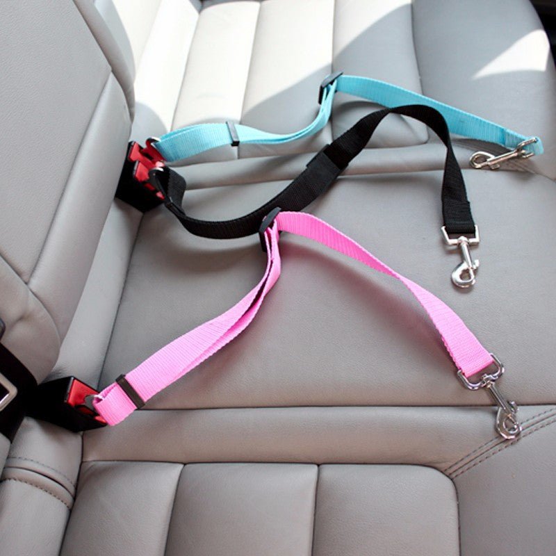 Car Safety Belt For Pet - Adjustable Travel Leash - RM