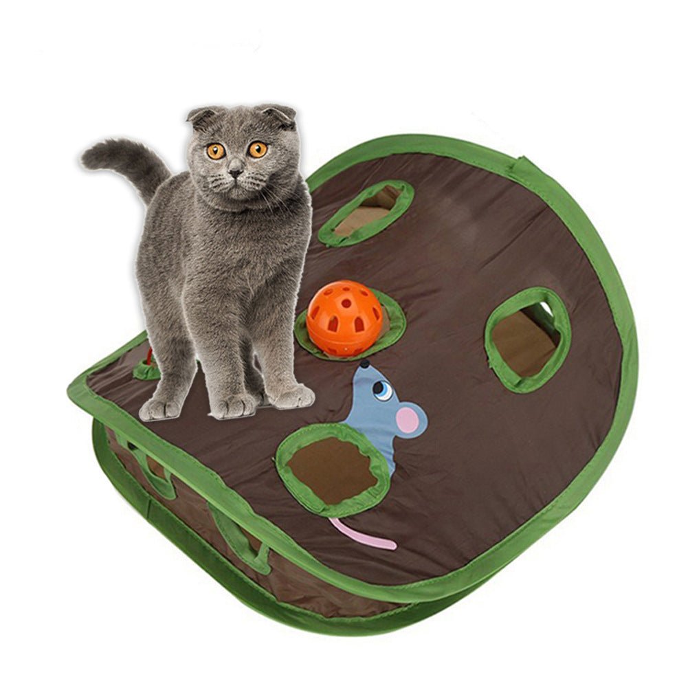 Cat Interactive Hide and Seek Toy with Tunnel - RM