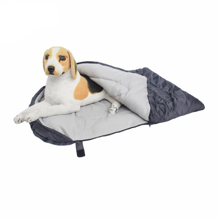 Cozy Pet Sleeping Bag - Warm Machine Washable Bed - RM