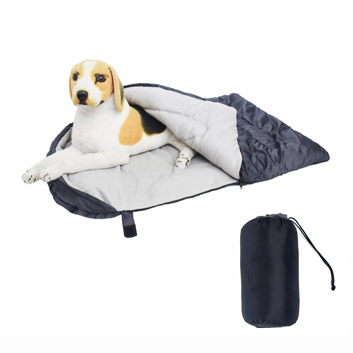 Cozy Pet Sleeping Bag - Warm Machine Washable Bed - RM