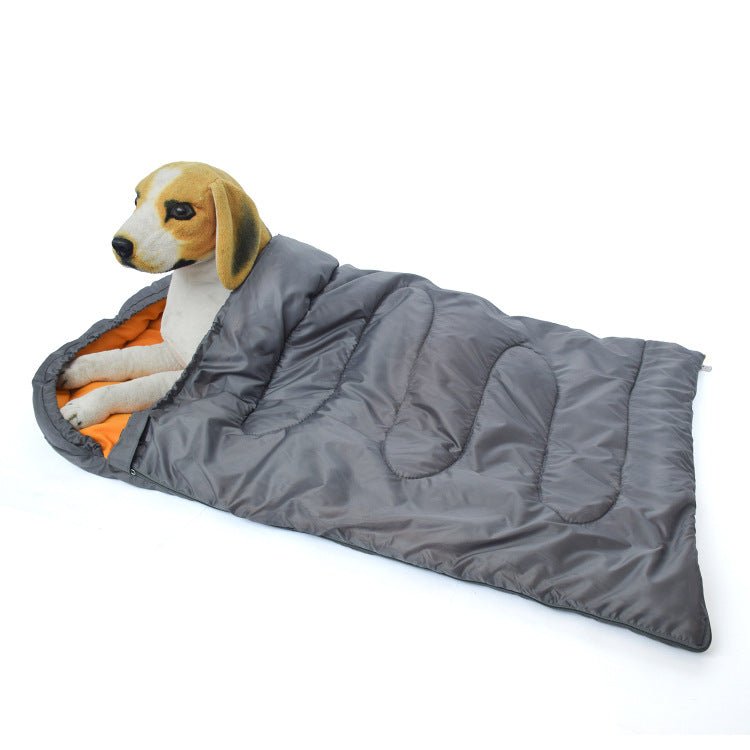 Cozy Pet Sleeping Bag - Warm Machine Washable Bed - RM