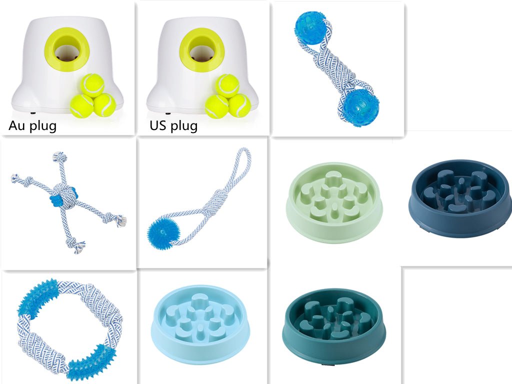Dog Pet Automatic Interactive Ball Launcher - RM