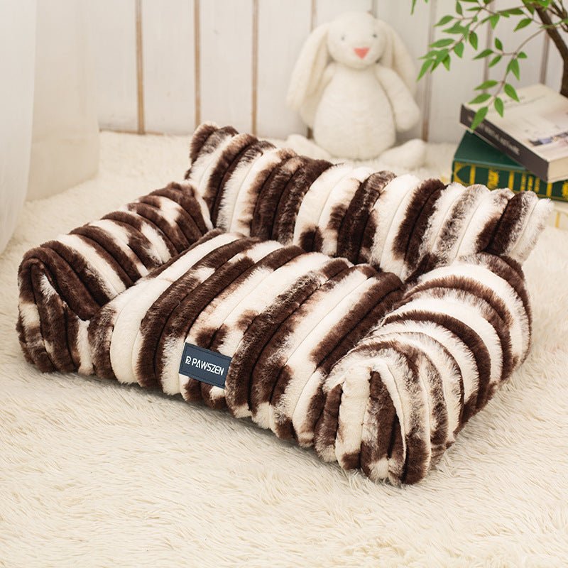 Large Pet Sofa Bed Plush Pet Bed - RM