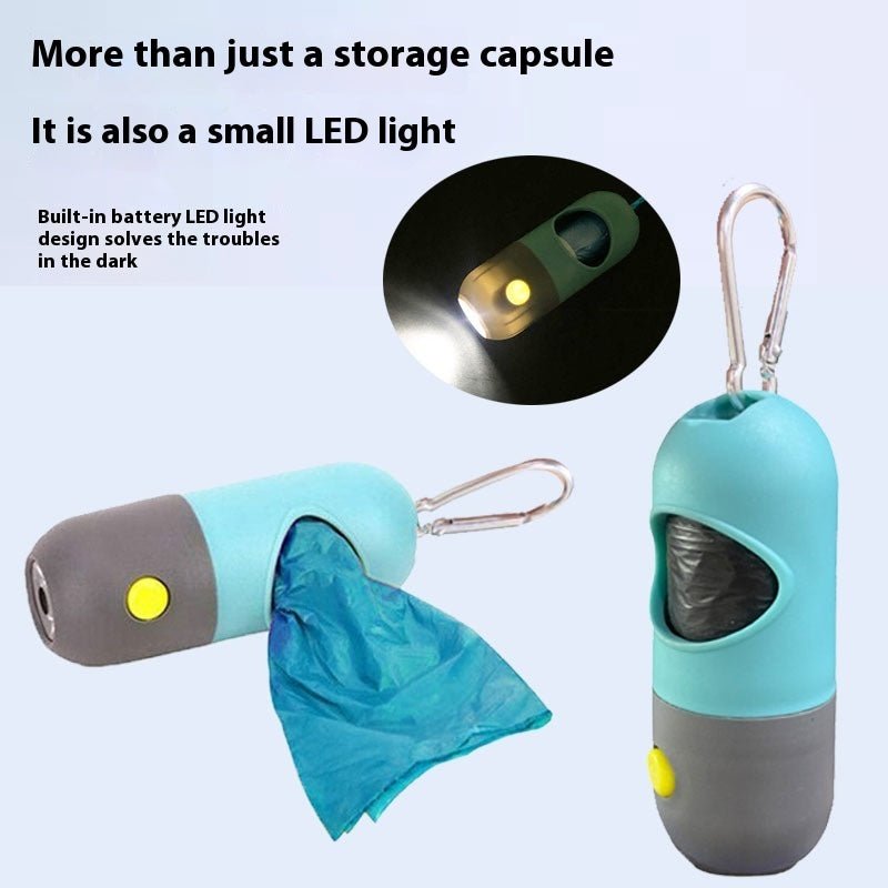 LED Pet Waste Bag Dispenser for Dog Walks - RM