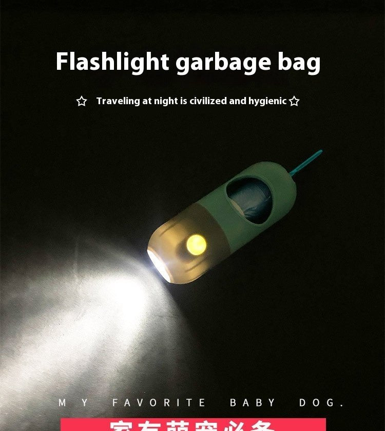 LED Pet Waste Bag Dispenser for Dog Walks - RM