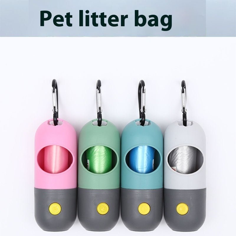LED Pet Waste Bag Dispenser for Dog Walks - RM