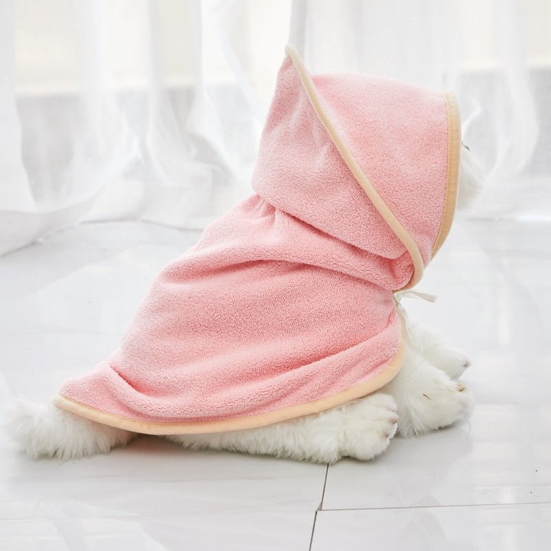 Microfiber Pet Bathrobe – Quick-Drying & Soft - RM