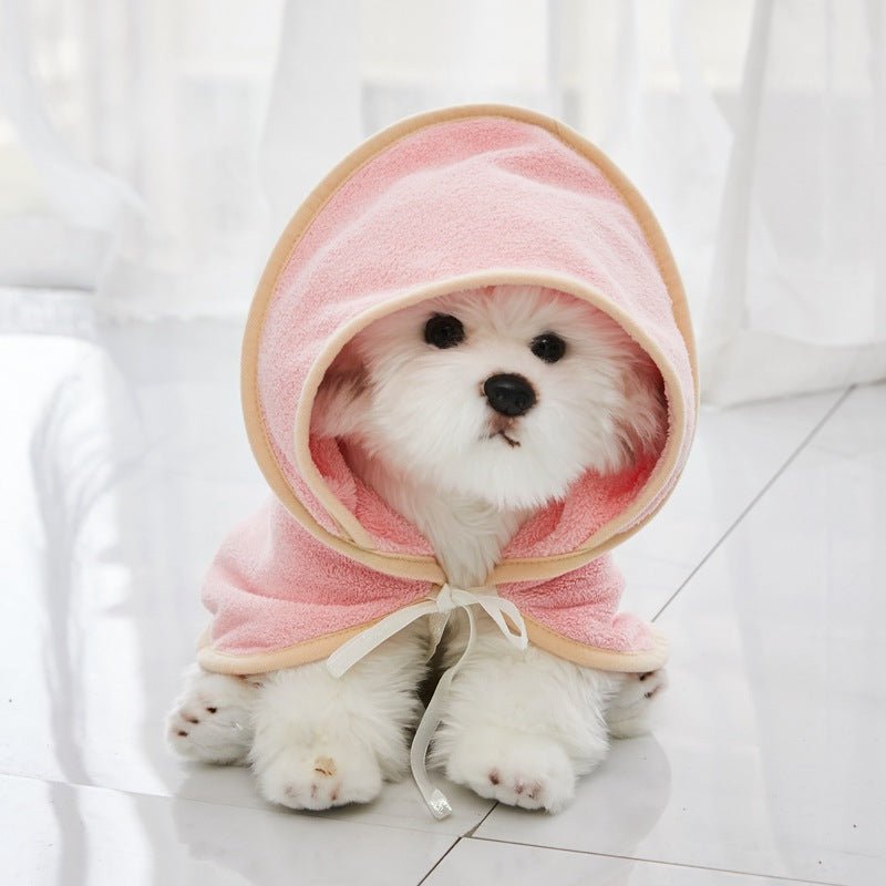 Microfiber Pet Bathrobe – Quick-Drying & Soft - RM