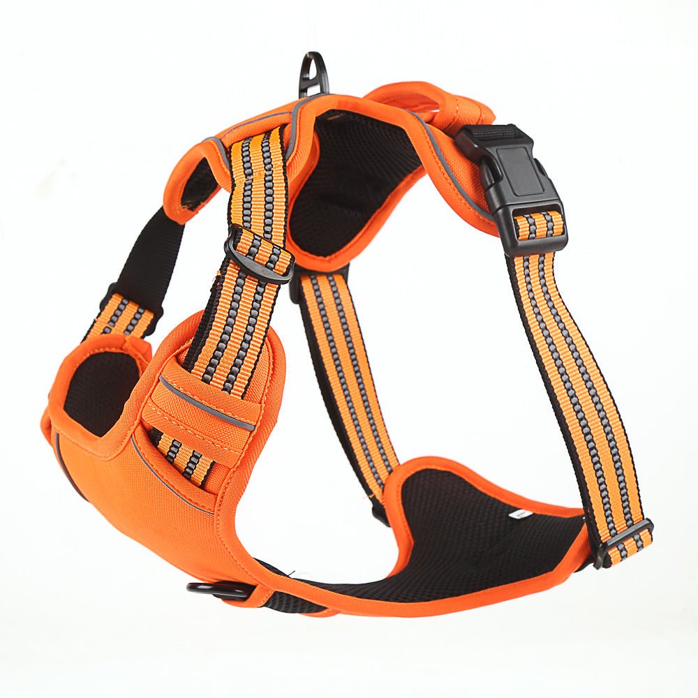 No Pull Dog Harness - Breathable Reflective Pet Vest - RM