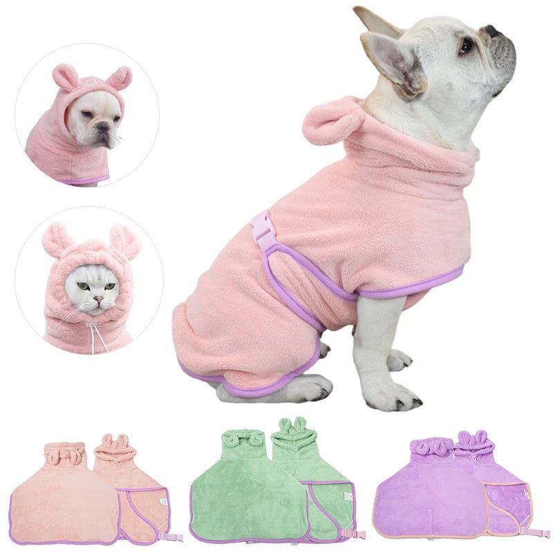 Pet Shower Cleaning Towel – Super Absorbent for Dogs & Cats - RM