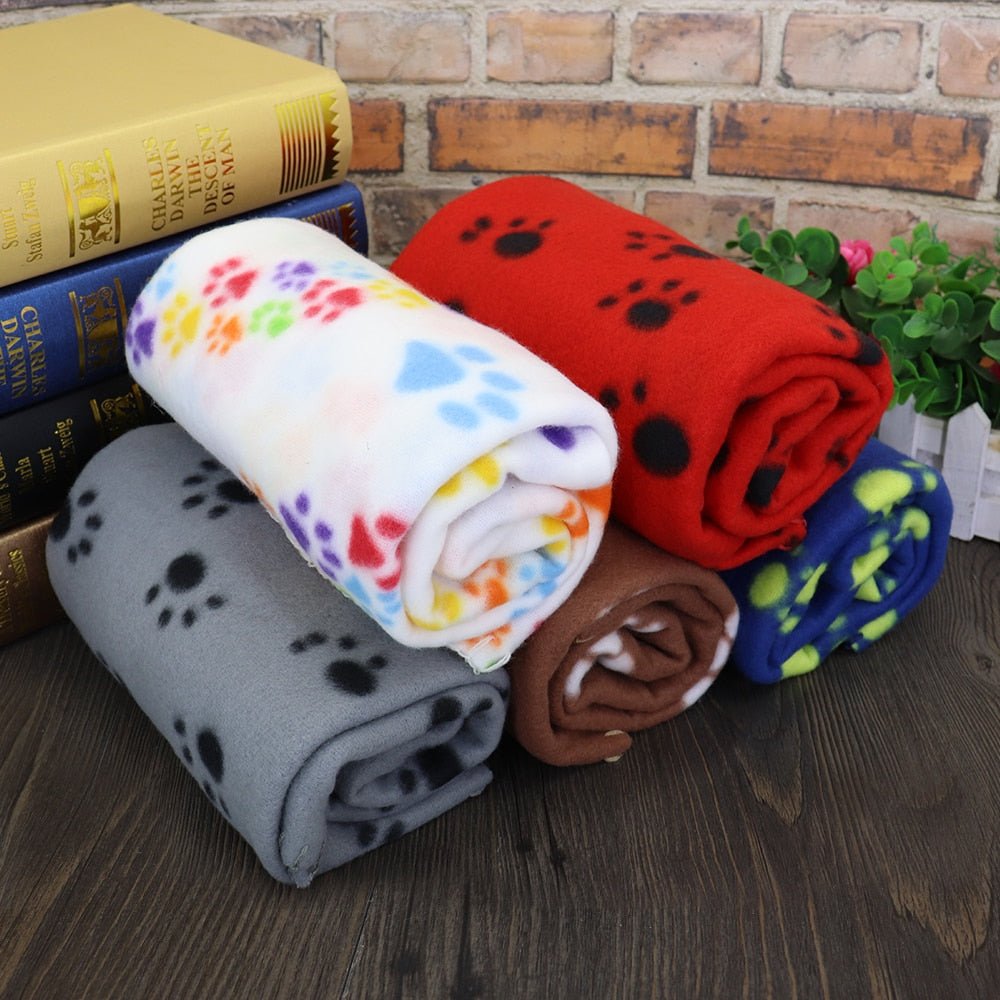 Pet Soft Cozy Warm Blanket - Plush Pet Throw - RM