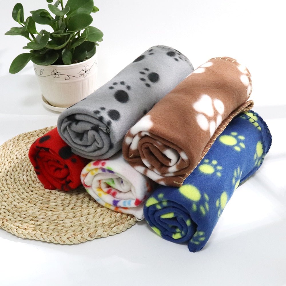 Pet Soft Cozy Warm Blanket - Plush Pet Throw - RM
