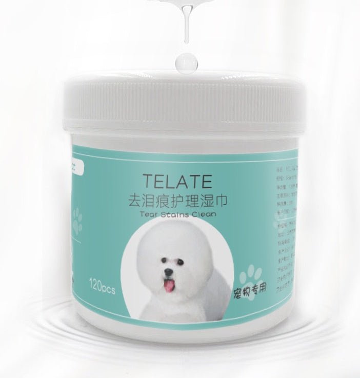 Pet Tear Stain Eye Wipes – Gentle Daily Cleaning - RM