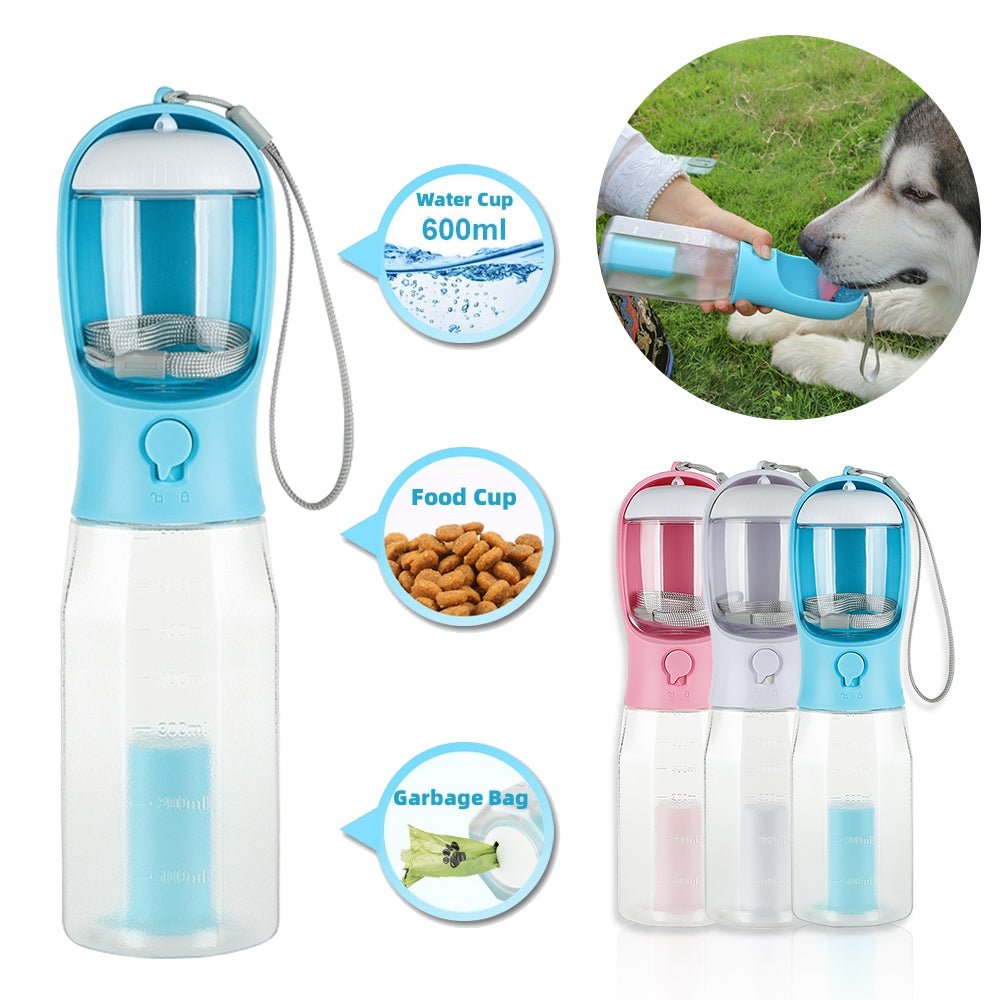 Portable Cat Dog Water Bottle Feeder - RM