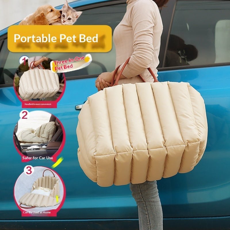 Portable Pet Carrier For Car Travel - RM